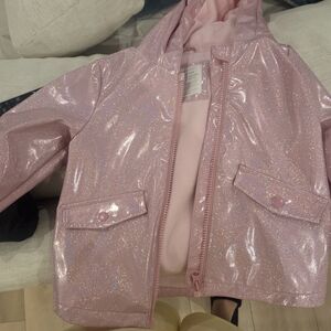 Primark Shimmering Pink Kids Raincoat